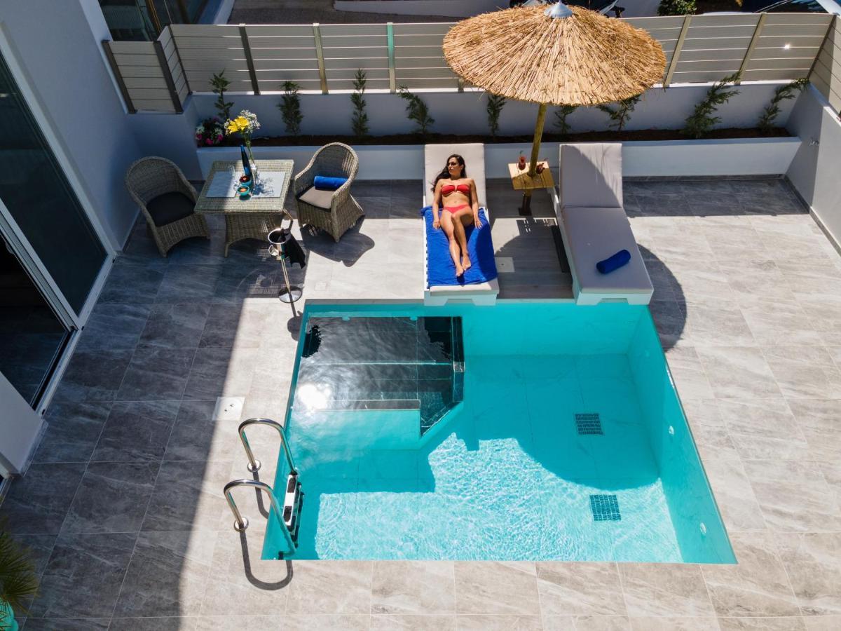 Paralia Kourna Delfina Boutique Hotel المظهر الخارجي الصورة