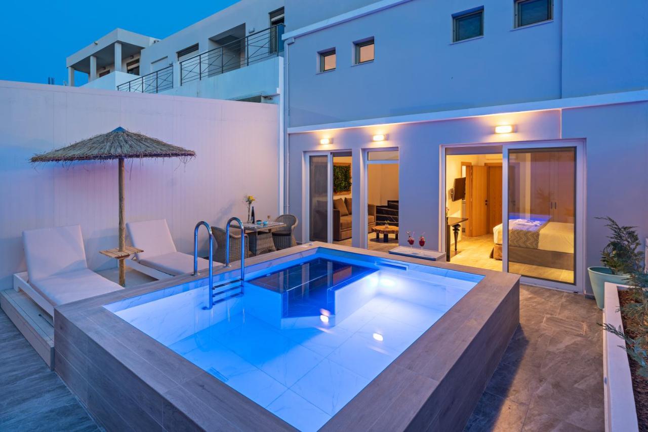 Paralia Kourna Delfina Boutique Hotel المظهر الخارجي الصورة